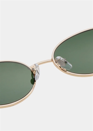 Bella solbrille Gold Burnt Amber A.Kjærbede